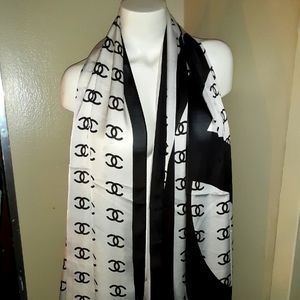 Chanel Genuine Silk Scarf